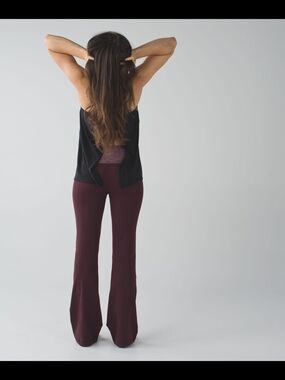 Lululemon Groove Pant - Bordeaux Drama